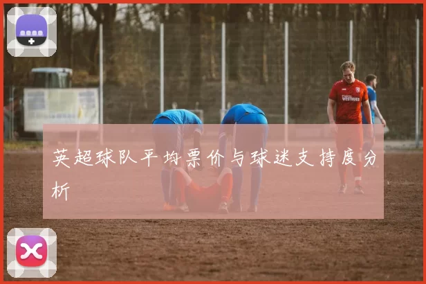 英超球队平均票价与球迷支持度分析